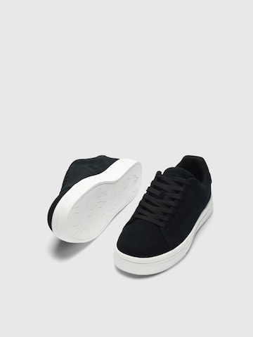 SELECTED Trampki niskie 'DAVID' w kolorze czarny