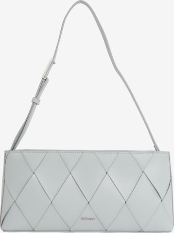 Sac bandoulière Calvin Klein en gris : devant