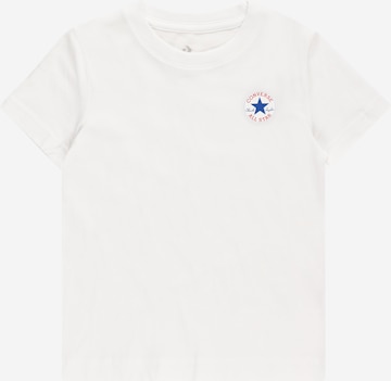 CONVERSE T-shirt i vit: framsida