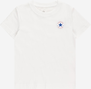 CONVERSE - Camiseta en blanco: frente