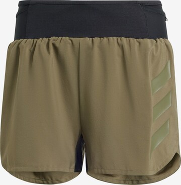 ADIDAS TERREX Regular Sportbroek 'Agravic' in Groen: voorkant