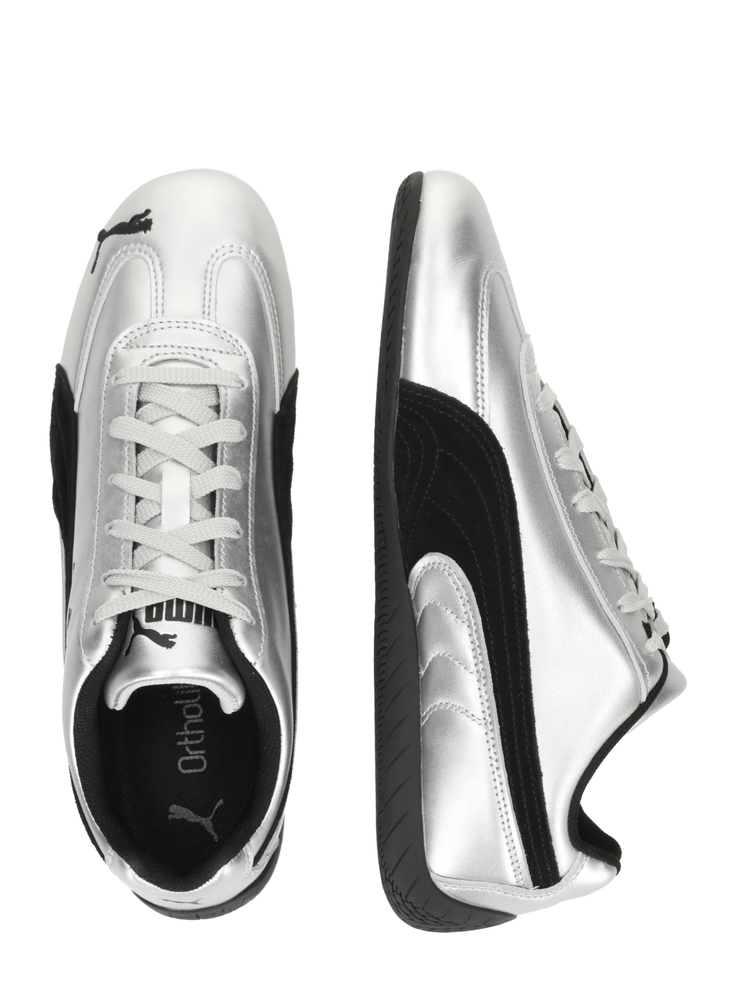 sidabrinė PUMA Sportbačiai be auliuko 'Speedcat'