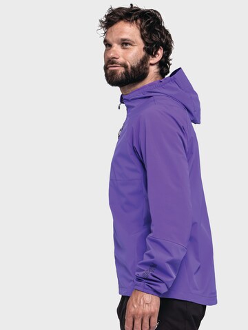 Schöffel Outdoor jacket ' Bike Hybrid Jk Style Mamry MNS ' in Purple