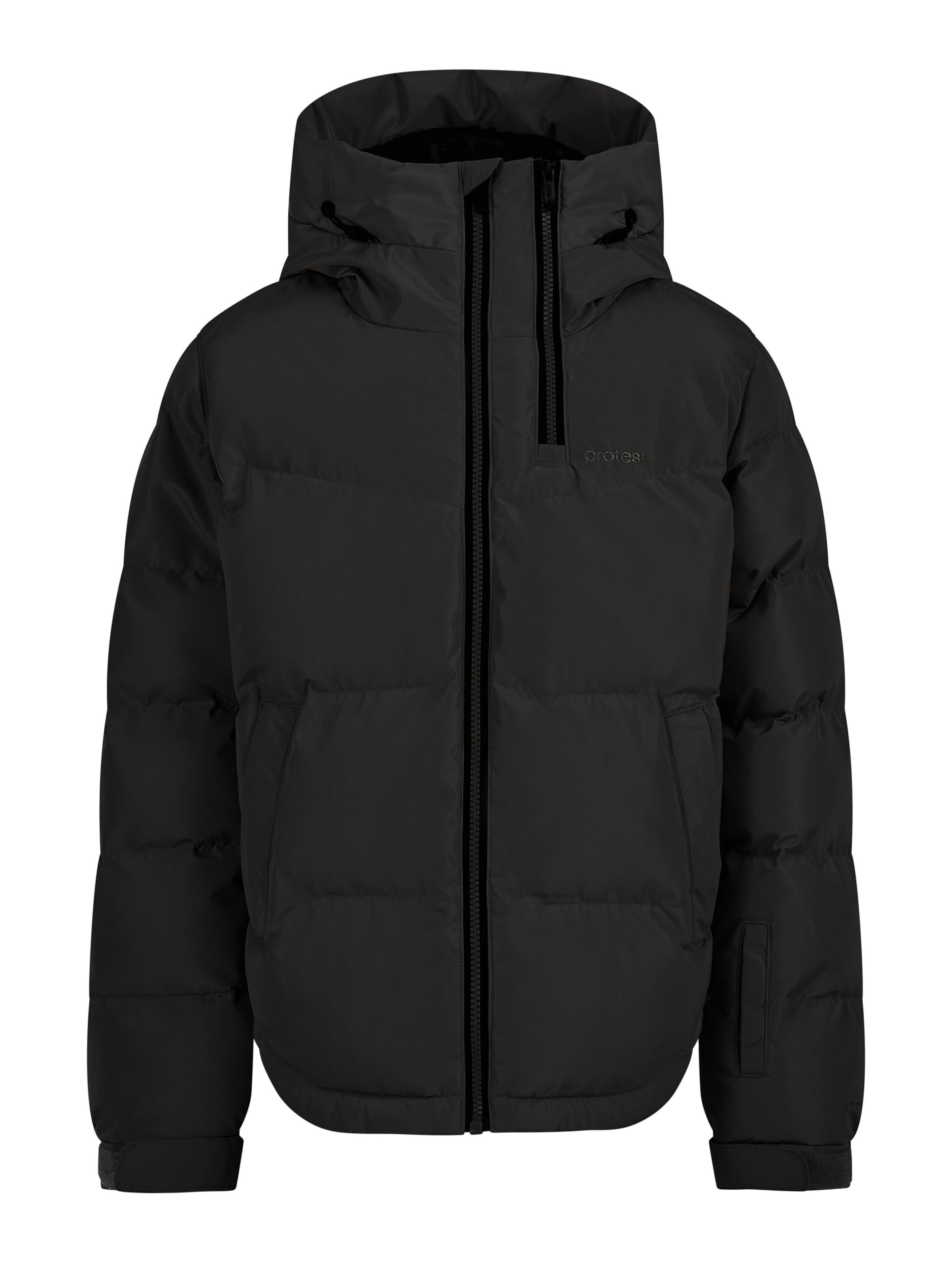 PROTEST Sportjacke 'Zana'‌‌ in Schwarz: Vorderseite