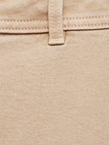 MANGO Loosefit Jeans 'CATHERIN' in Beige