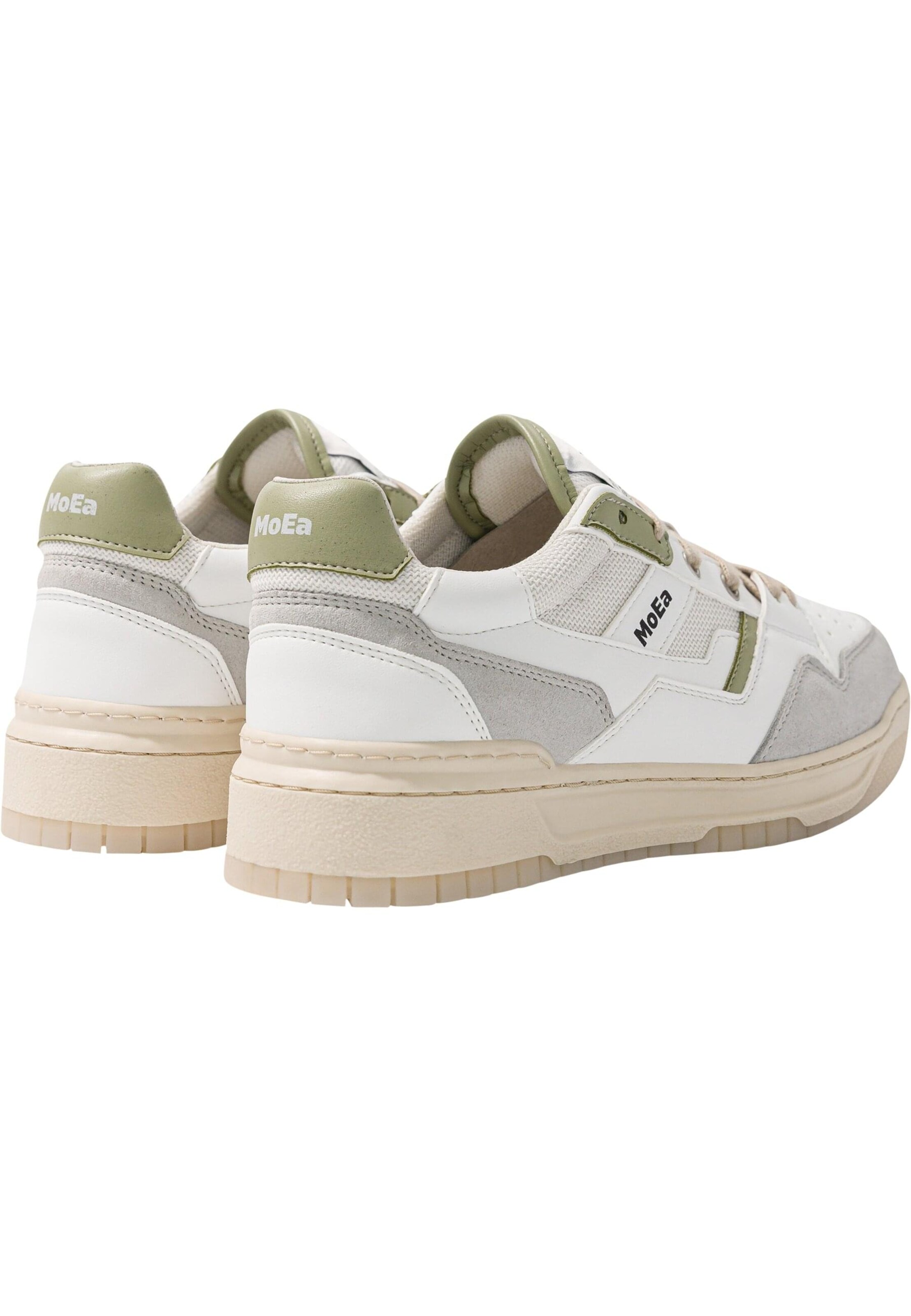 Sneaker bassa 'Gen2 - Cactus' di MoEa in bianco