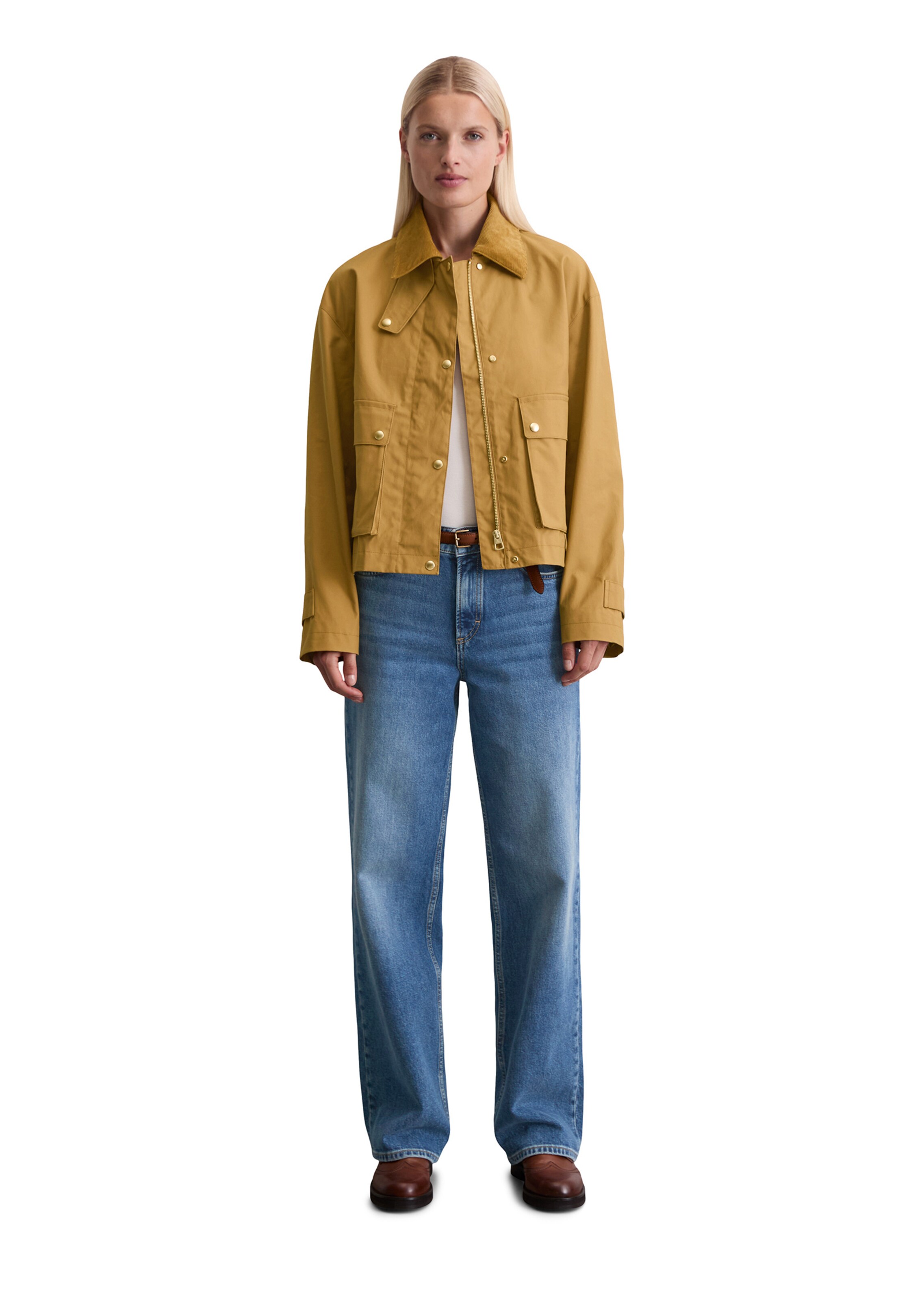 Marc O'Polo Jacke in Beige