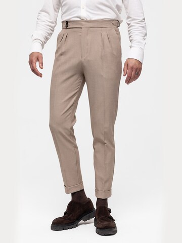 Regular Pantalon chino Dandalo en beige : devant
