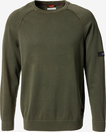 PIONEER Pullover in Grün: predná strana