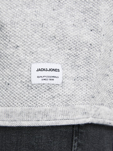 JACK & JONES Regularny krój Sweter 'Hill' w kolorze szary