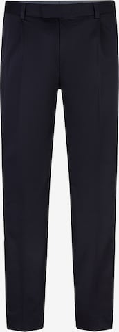 JOOP! Slim fit Pleat-Front Pants in Blue: front