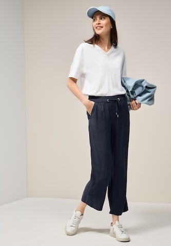 CECIL Loose fit Pants in Blue