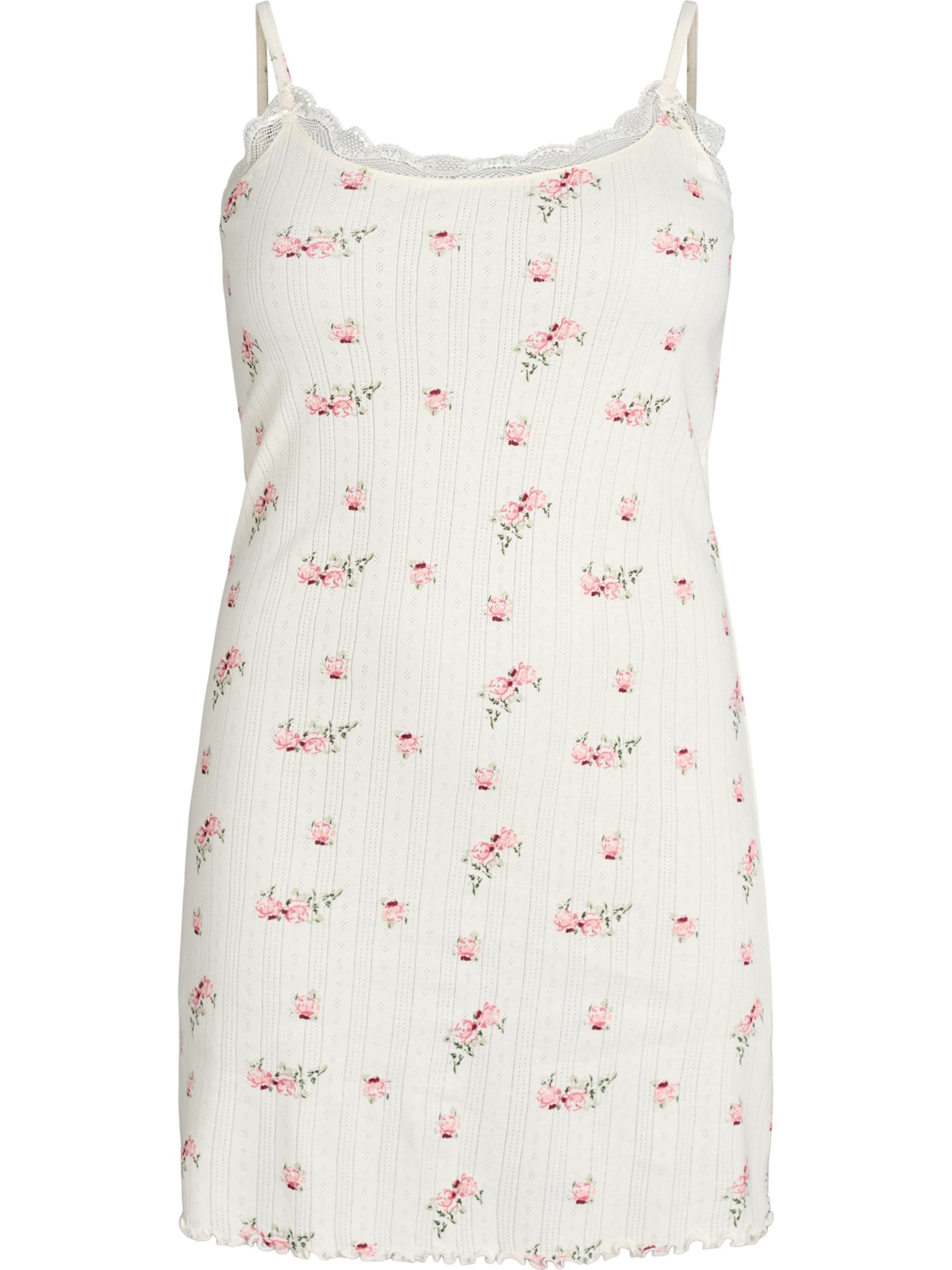 Zizzi Нощница 'Mpointy' в бяло: отпред