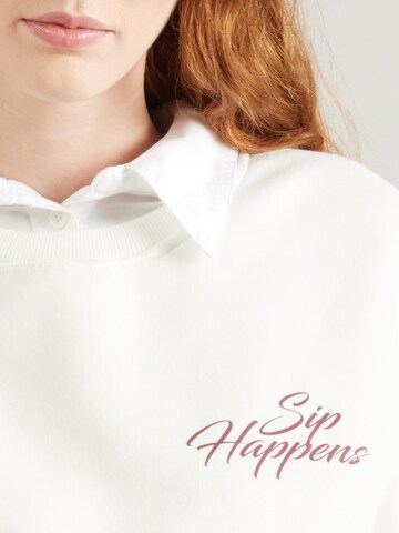 Sublevel Sweatshirt in Wit