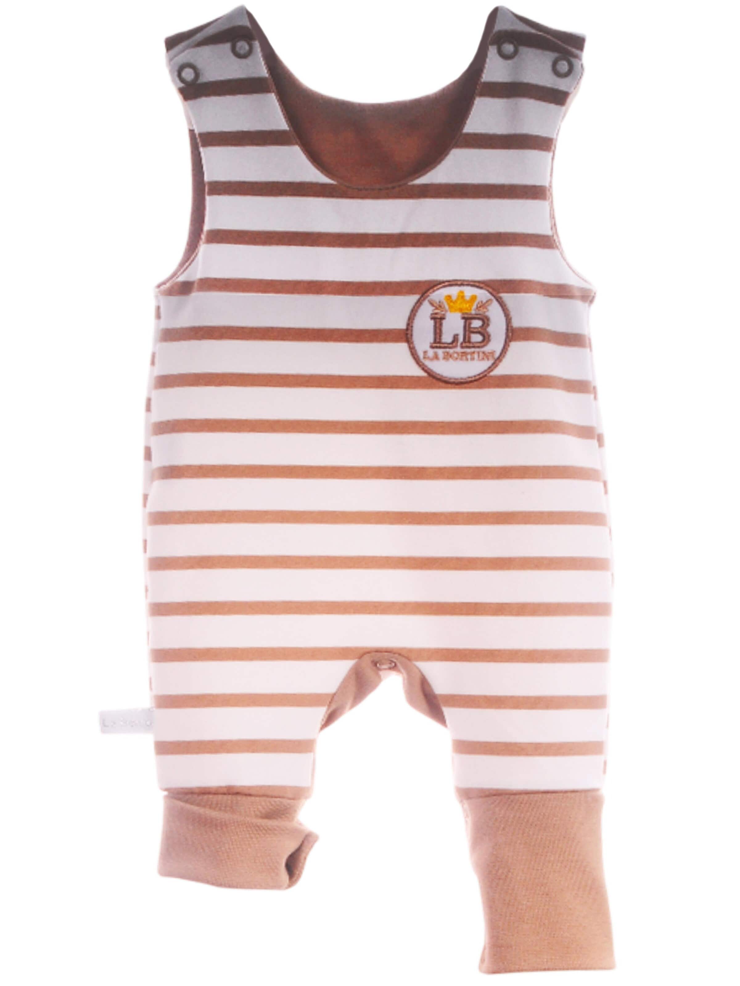 La Bortini Romper/Bodysuit in Beige