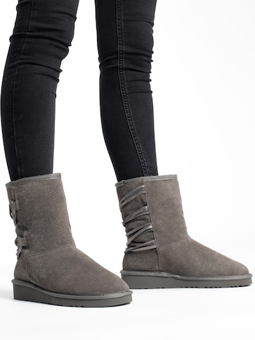 Gooce Snow Boots 'Evelyn' in Grey: front