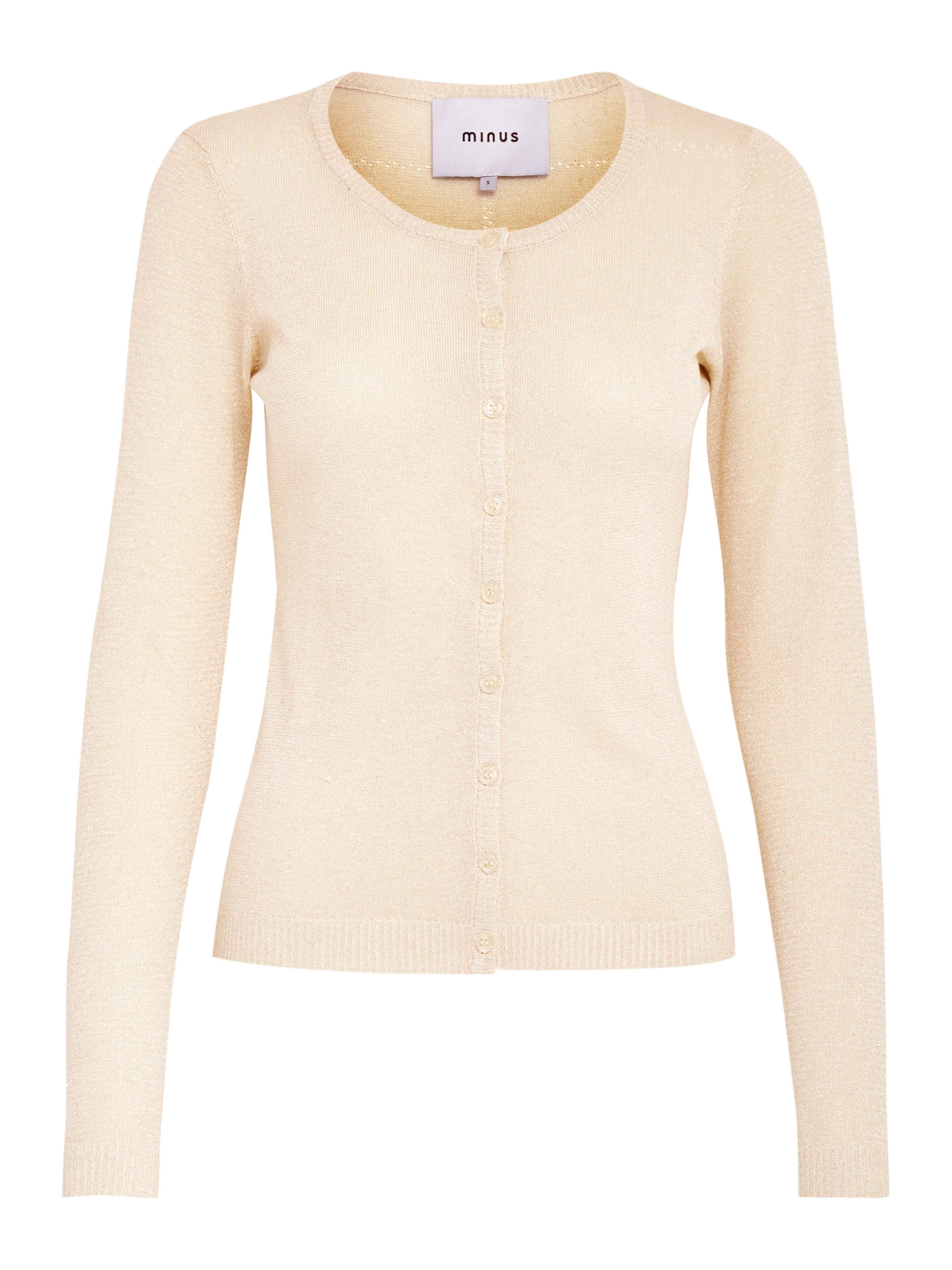 minus Neuletakki 'New Laura' värissä kulta: etupuoli