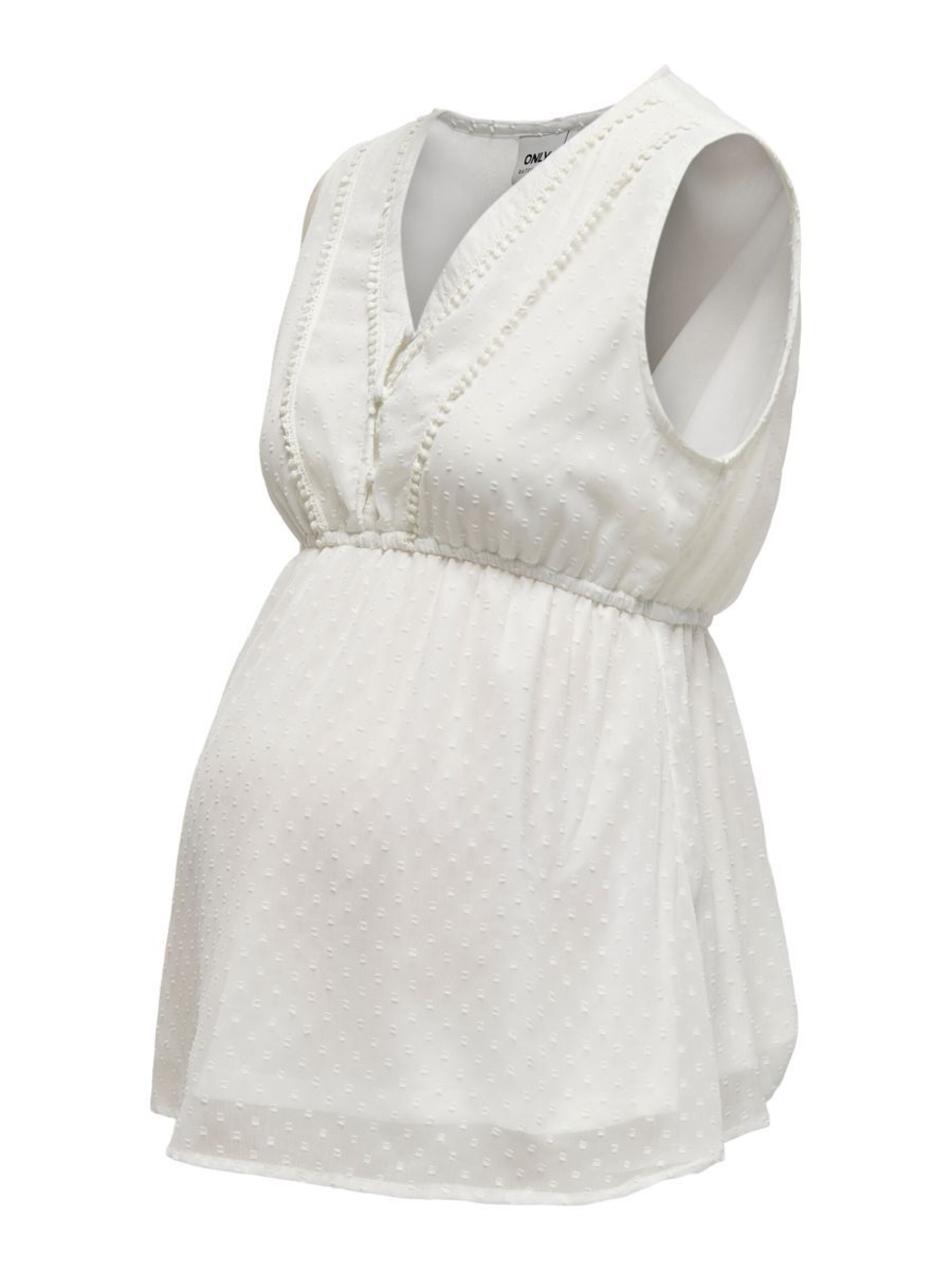 Only Maternity Blouse 'Mama' in White