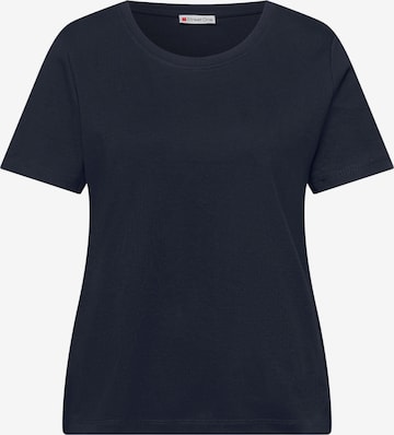 STREET ONE T-Shirt in Blau: Vorderseite