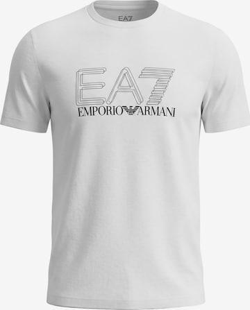 T-Shirt '7M001307U0002' EA7 Emporio Armani en blanc : devant