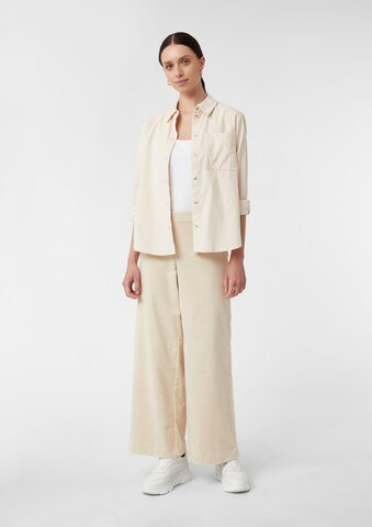 Chemisier comma casual identity en beige