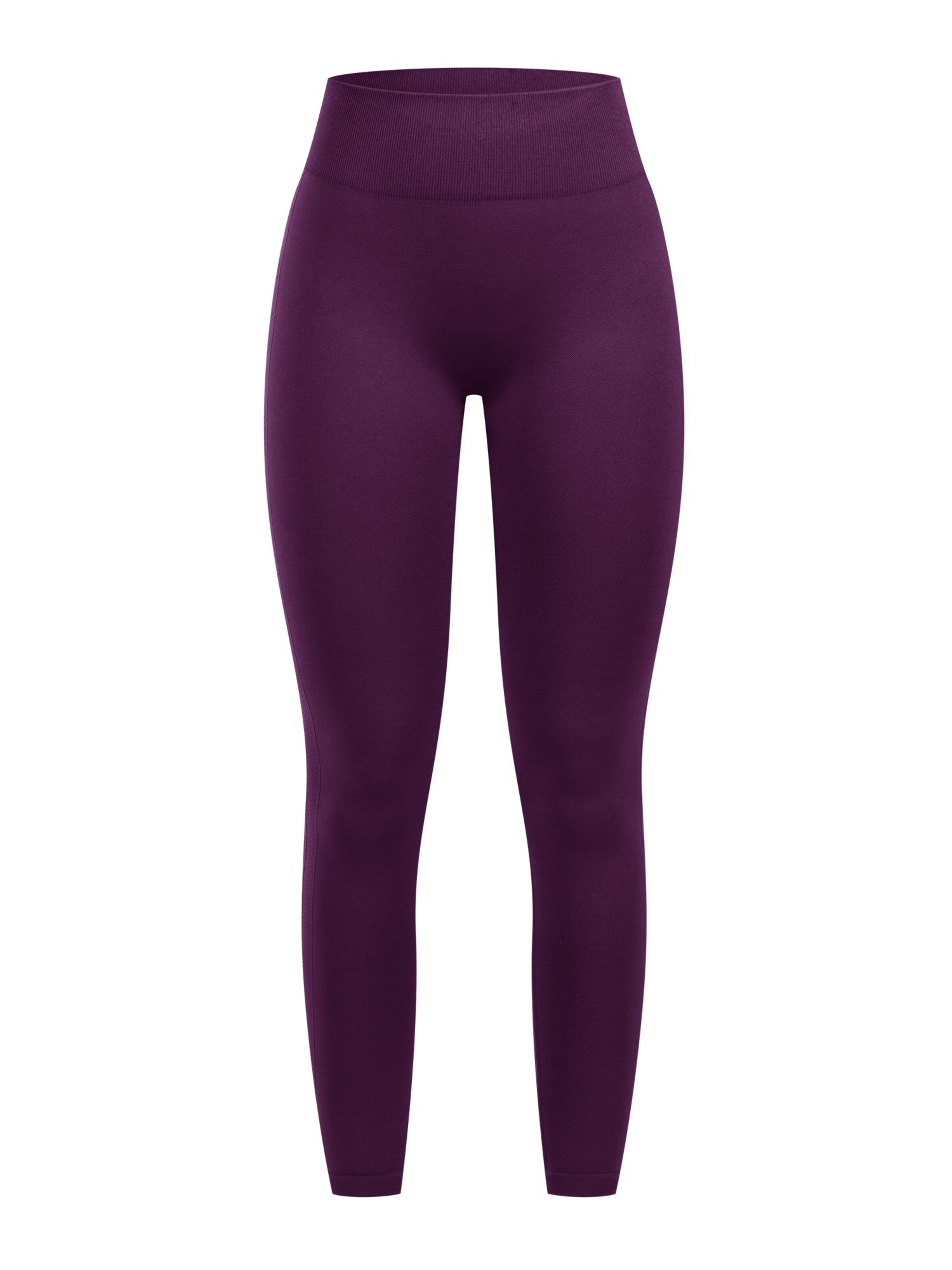 Smilodox Cetrina Seamless Scrunch Leggings in Lila: Vorderseite