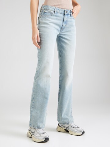 GUESS JEANS Normální Džíny – modrá: přední strana