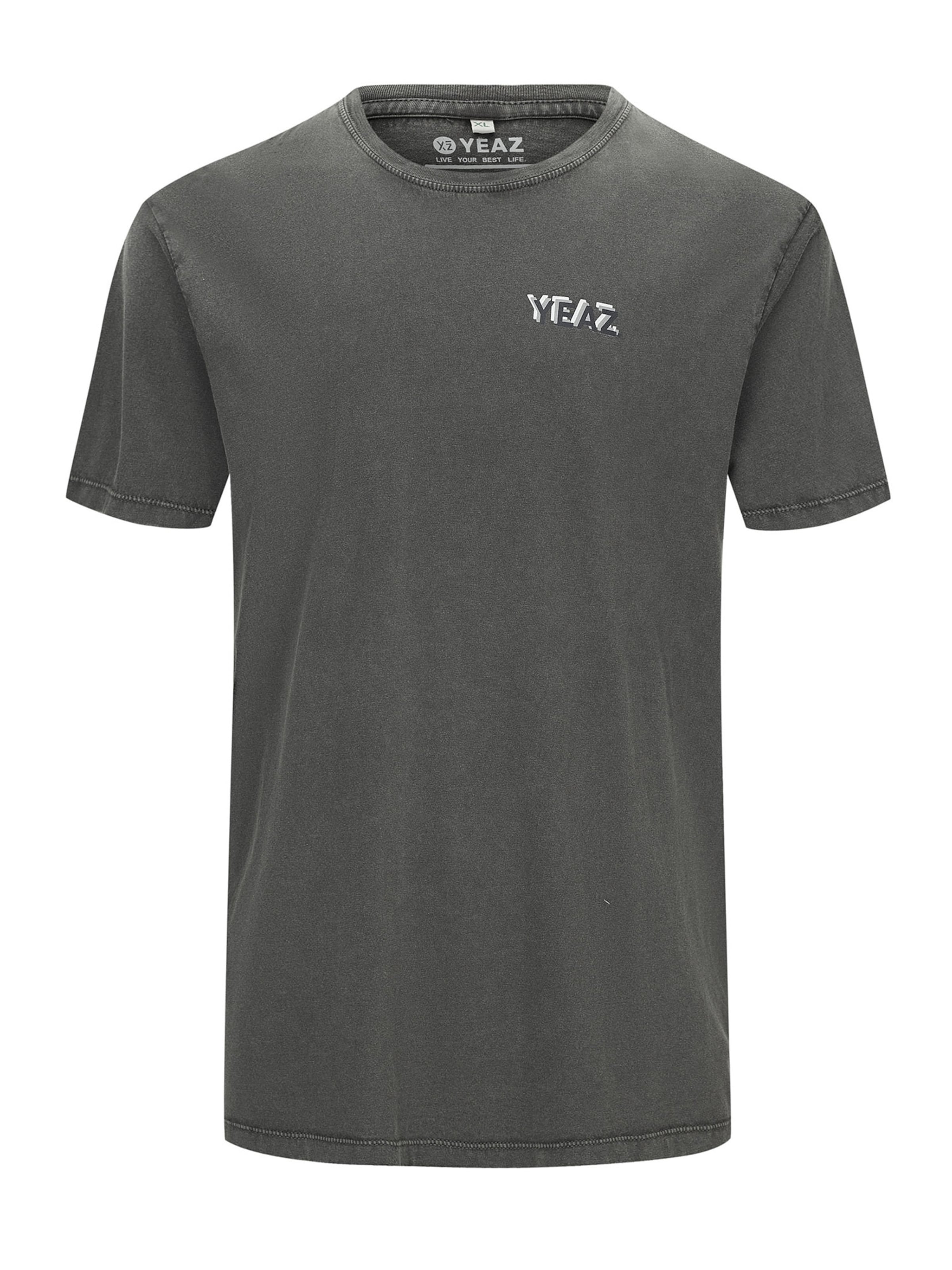 YEAZ Koszulka funkcyjna &#x27;Chawlay&#x27; w kolorze szary: przód