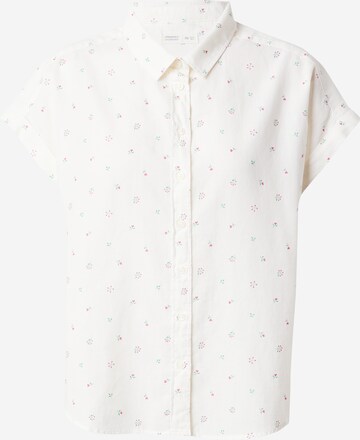 Springfield Blouse in White: front