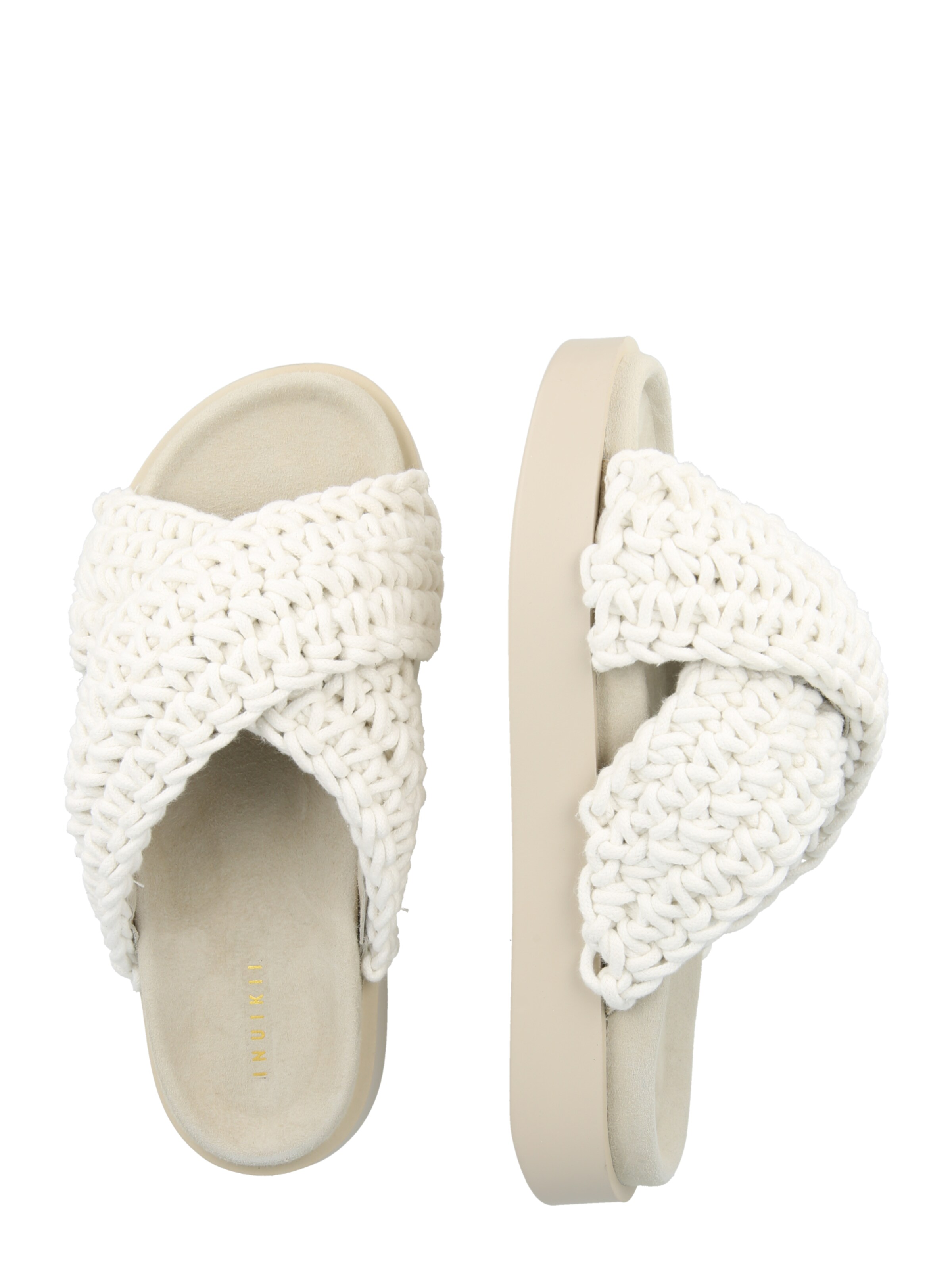 INUIKII Mules in White