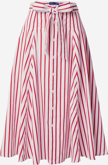 Polo Ralph Lauren Jupe en rouge / blanc, Vue avec produit