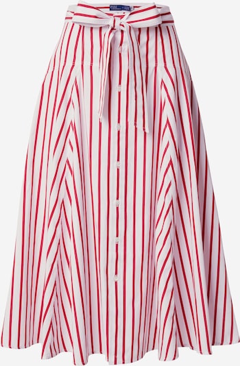 Polo Ralph Lauren Sukně - červená / bílá, Produkt