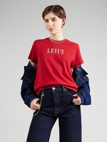 LEVI'S ® Särk 'CLASSIC', värv punane: eest vaates