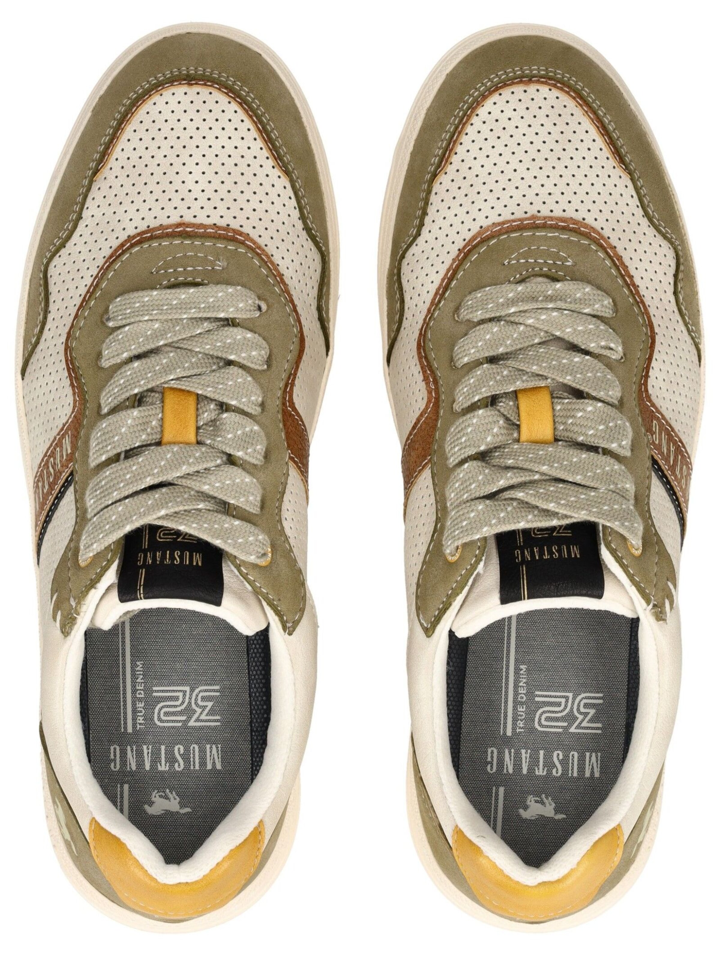 MUSTANG Sneakers laag in Groen