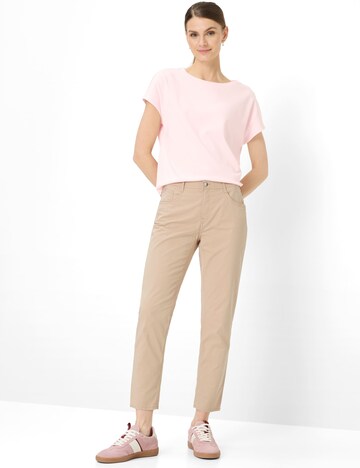 Regular Pantalon BRAX en beige : devant