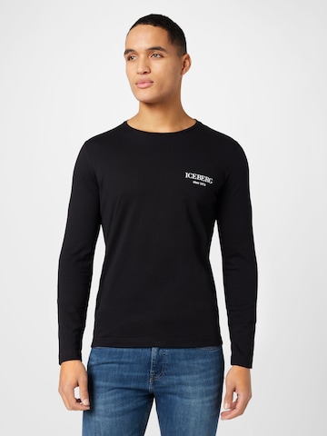 ICEBERG Shirt in Black: front