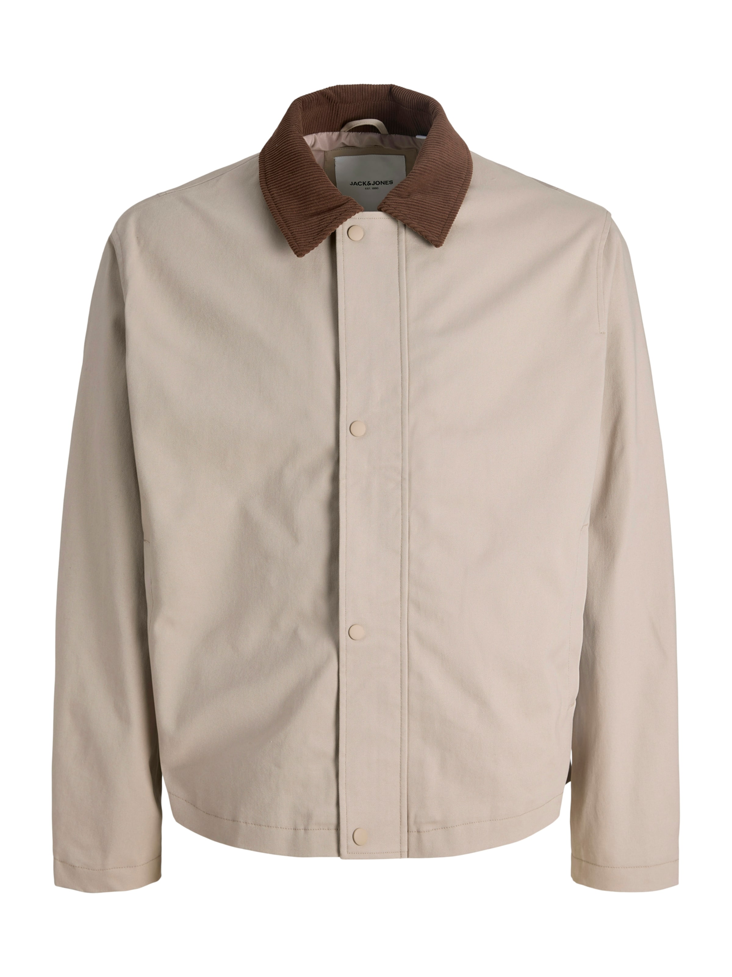 JACK & JONES - Chaqueta de entretiempo 'JJEGRAHAM' en gris: frente