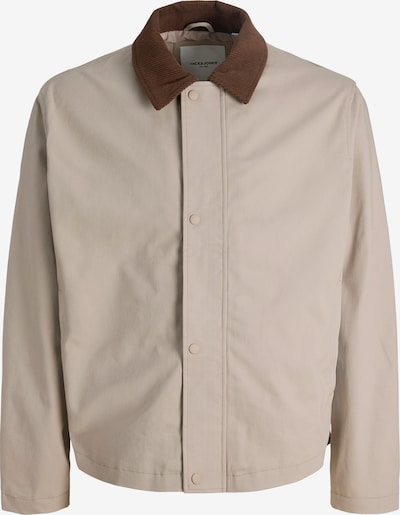 JACK & JONES Övergångsjacka 'JJEGRAHAM' i S i brun / taupe, Produktvy