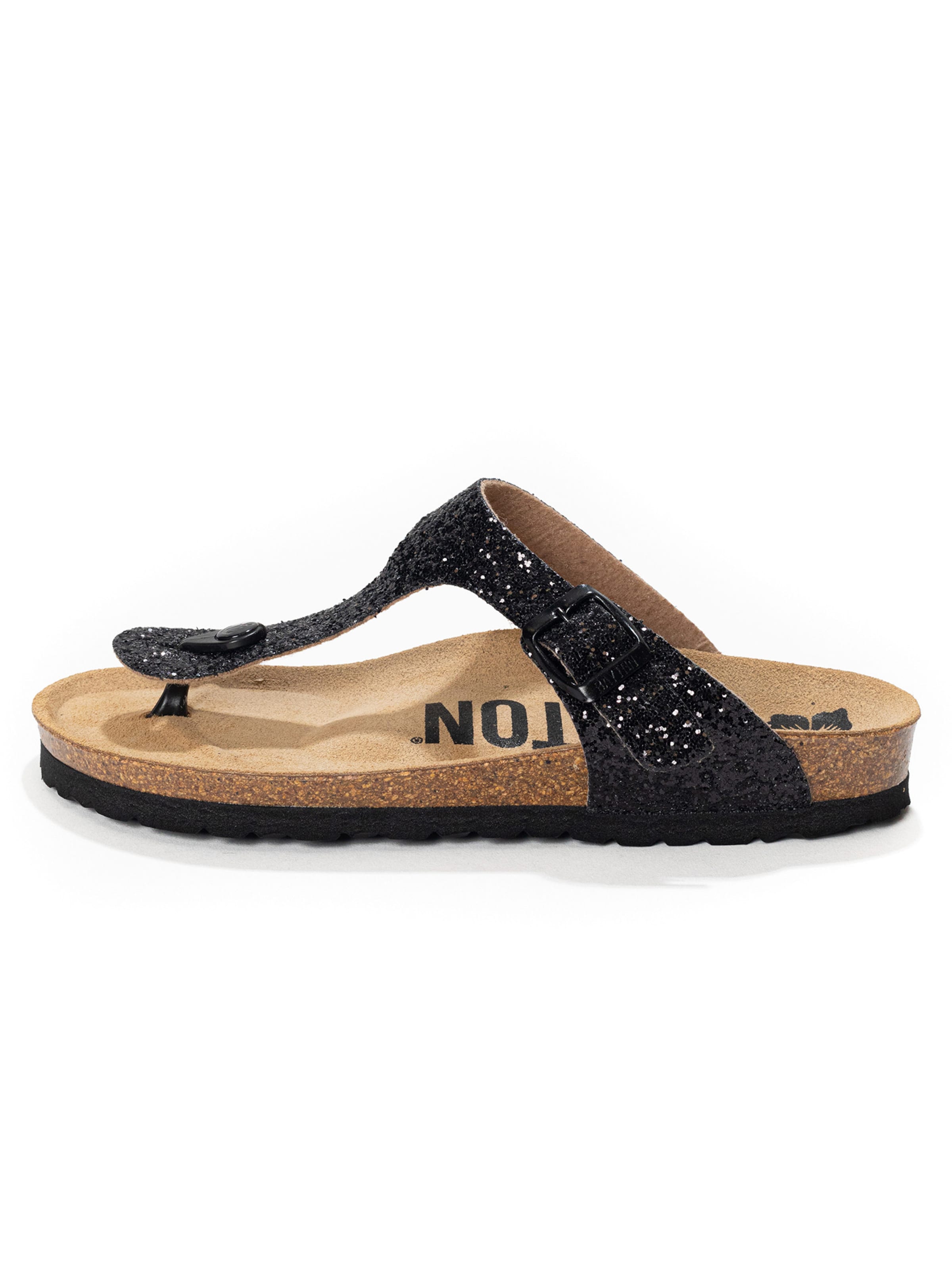 Saboți 'MERCURE' de la Bayton pe negru: față