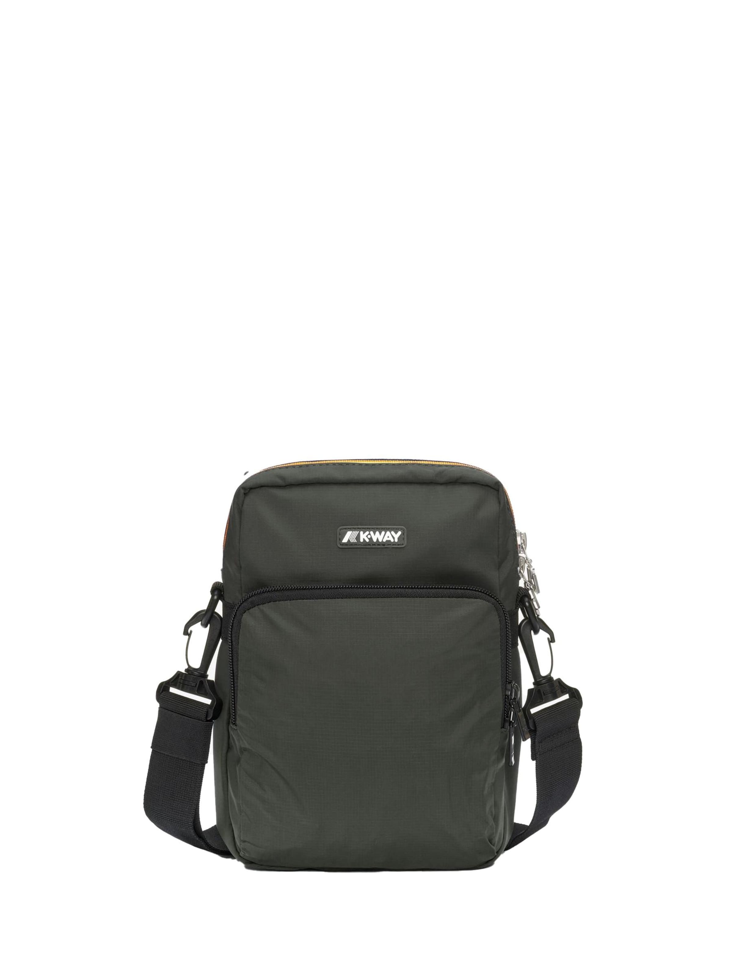 K-Way - Bolso de hombro 'ERLOY SHOLDER BAG TRACOLLINA' en verde: frente