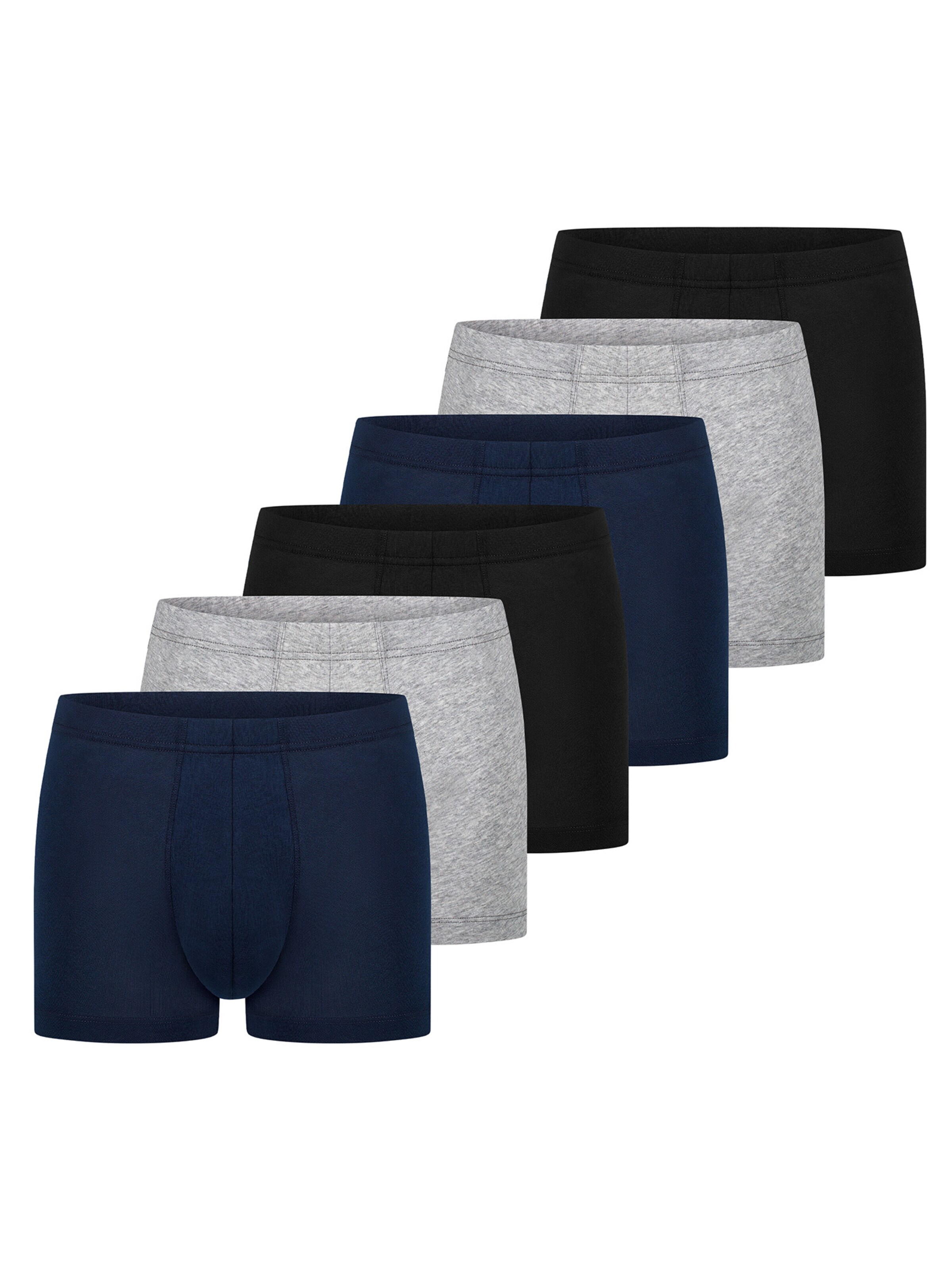 SCHIESSER Boxer shorts '95/5 Essentials - Cotton' in Mixed colours: front