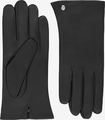 Roeckl Full Finger Gloves ' Lissabon ' in Black: front