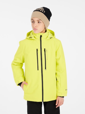 PROTEST Sportjacke 'PRTFLYNTY JR'‌‌‌‌‌‌‌‌ in Grün