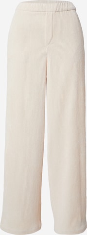 s.Oliver Wide Leg Housut värissä beige: etupuoli