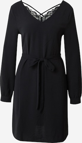 Robe 'Perle' ABOUT YOU en noir : devant