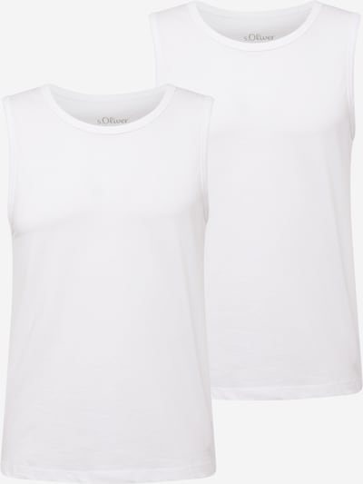 Marškinėliai iš s.Oliver, spalva – balta, Prekių apžvalga