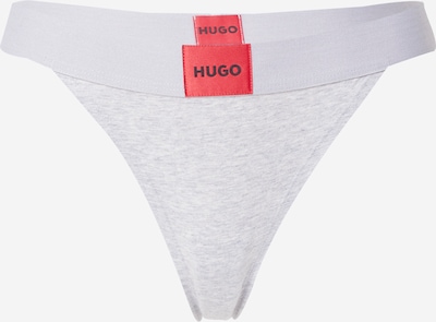 HUGO String en gris clair / rouge / noir, Vue avec produit