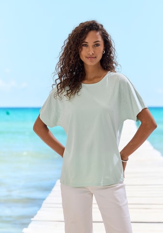 LASCANA Shirt in Green