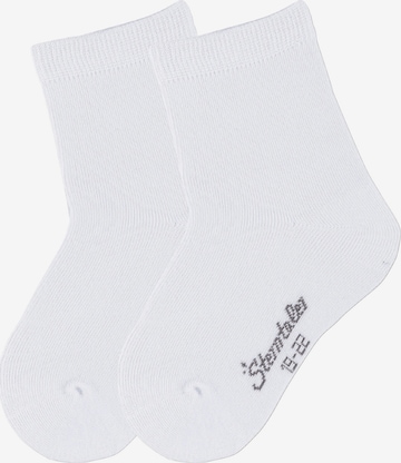 STERNTALER Socks in White: front