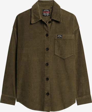 Superdry Between-Season Jacket in Green: front